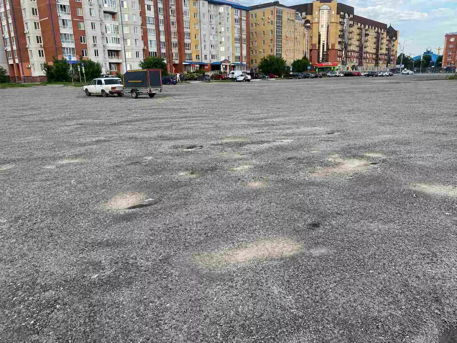 Отсыпка и выравнивание территории щебнем — фото 5